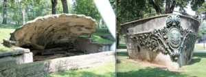 Centennial Park Nashville concrete sculptures