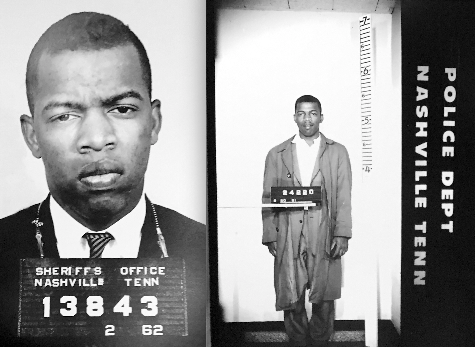 These 1960s Nashville Police Mugshots Of John Lewis Take On New Meaning 