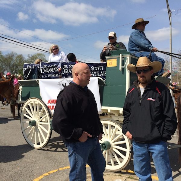 Rep. Scott DesJarlais appeared at Mule Day in 2019.