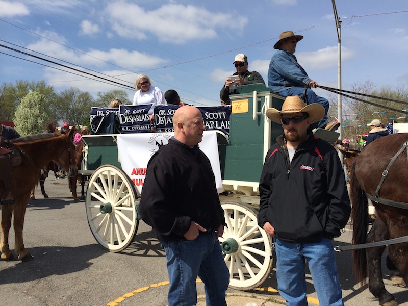 Rep. Scott DesJarlais appeared at Mule Day in 2019.