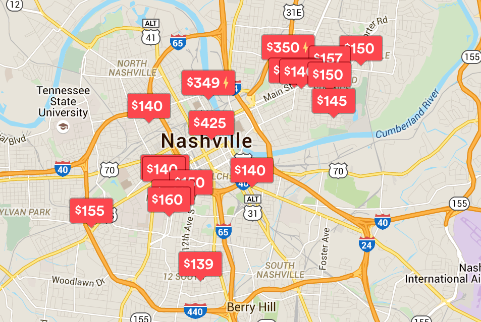 short term rental laws nashville