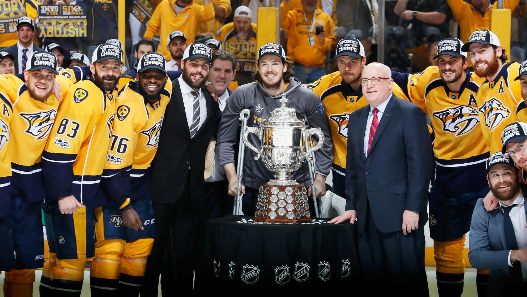 Nashville Predators Advance to Their First Stanley Cup Finals - The New  York Times