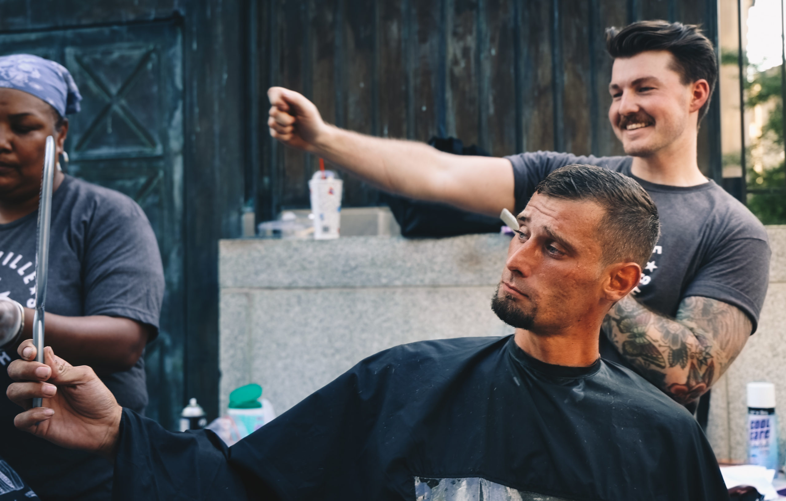 91-year-old barber opens Bob's Old Fashioned Barber Shop in