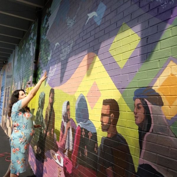 Kurdish mural Nashville
