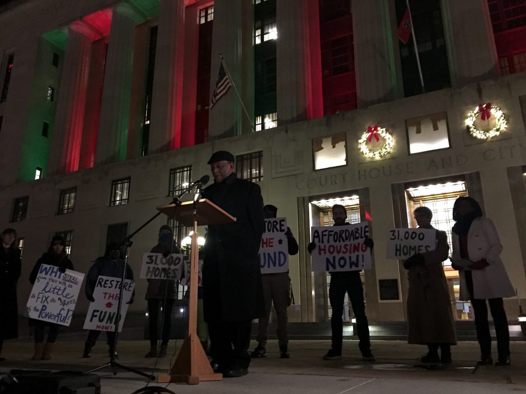 Nashville City Hall demonstration