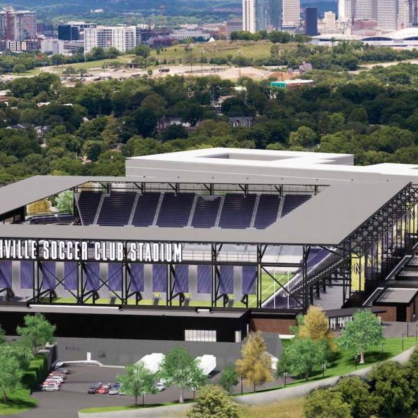 Nashville MLS stadium rendering