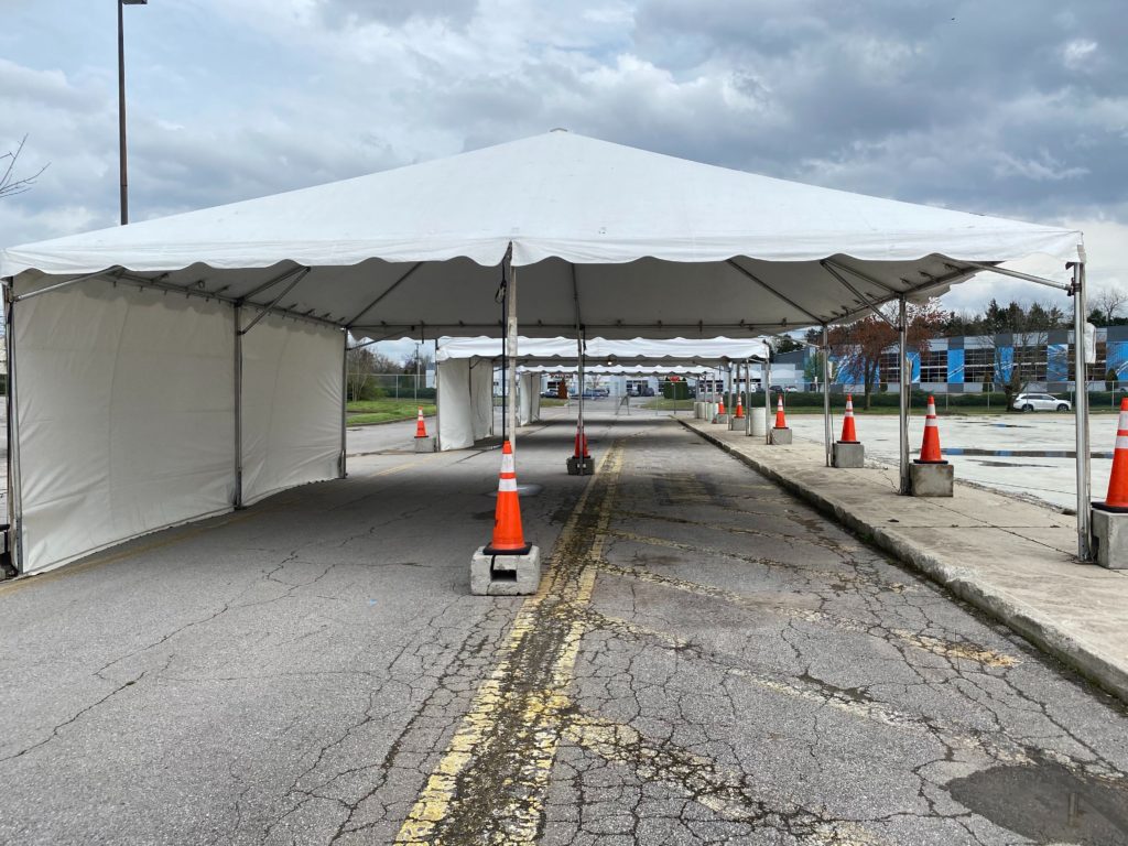 Nashville drive-thru testing