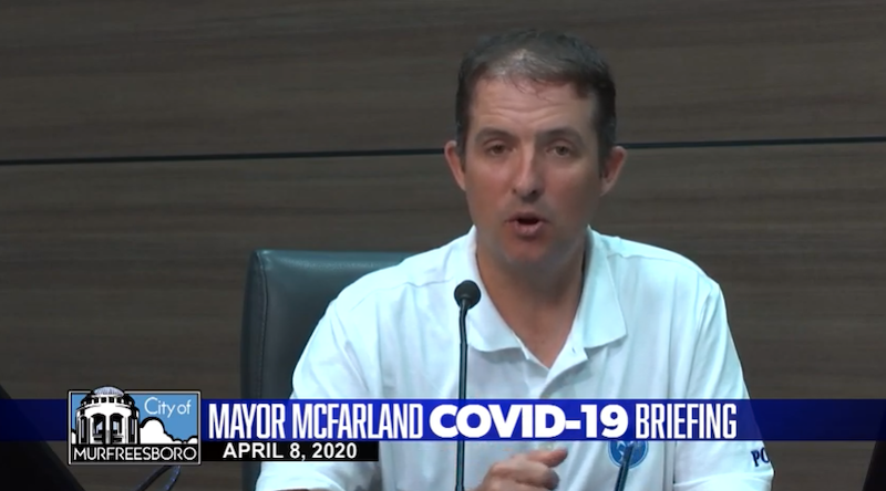 Murfreesboro Mayor Shane McFarland