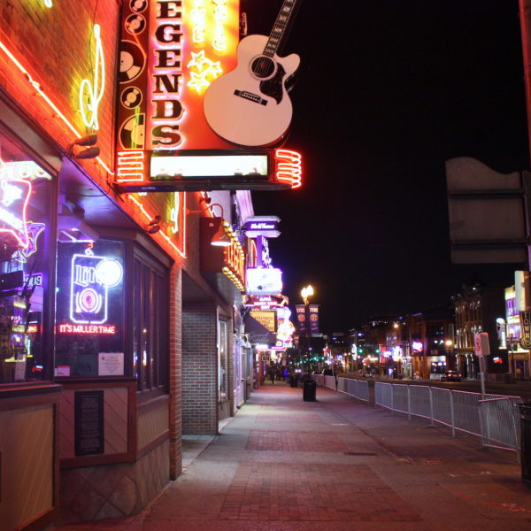 downtown Nashville honky tonks