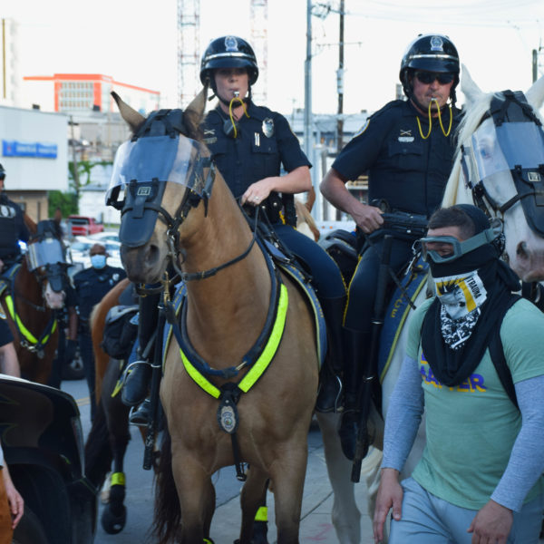 Nashville police horseback