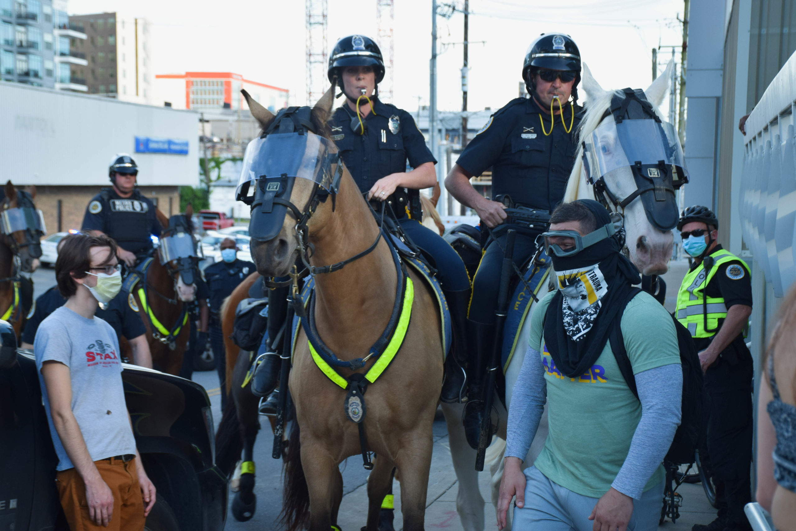 Nashville police horseback