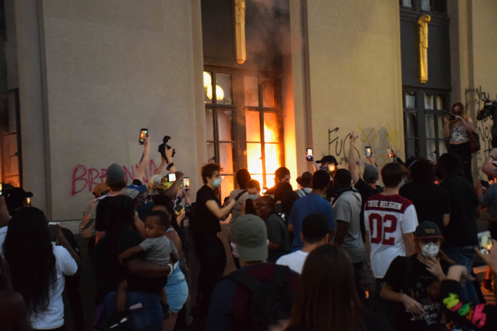 Nashville City Hall fire