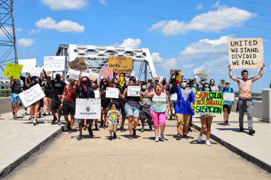 Nashville protest march