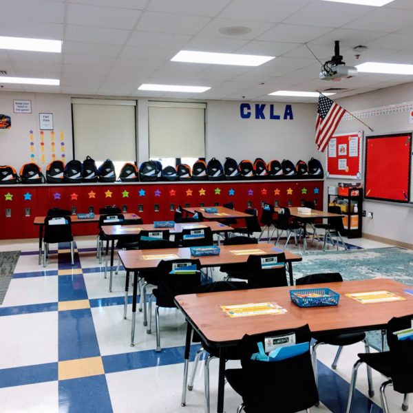 empty classroom