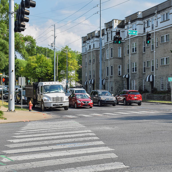 Nashville crosswalk