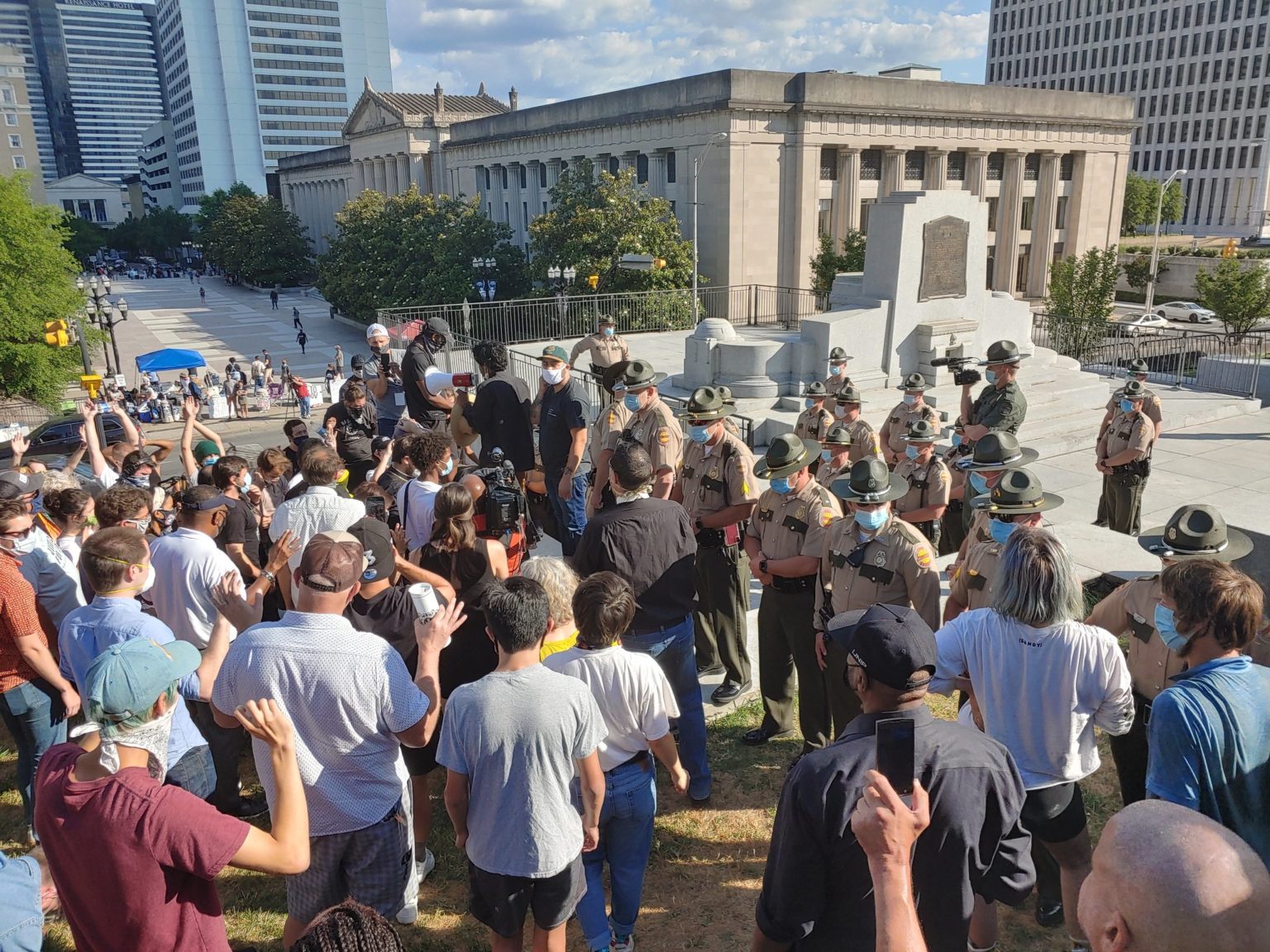 Protesters Return After Being Detained At Tennessee Capitol WPLN News