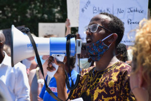 Nashville protest march Mohamed Gure