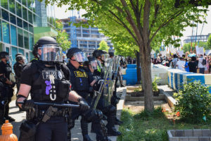 Nashville protest rally police