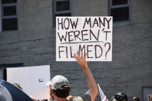 Nashville protest sign