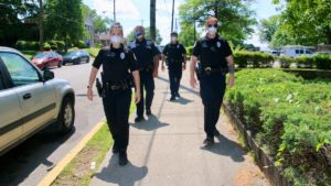 Nashville police masks