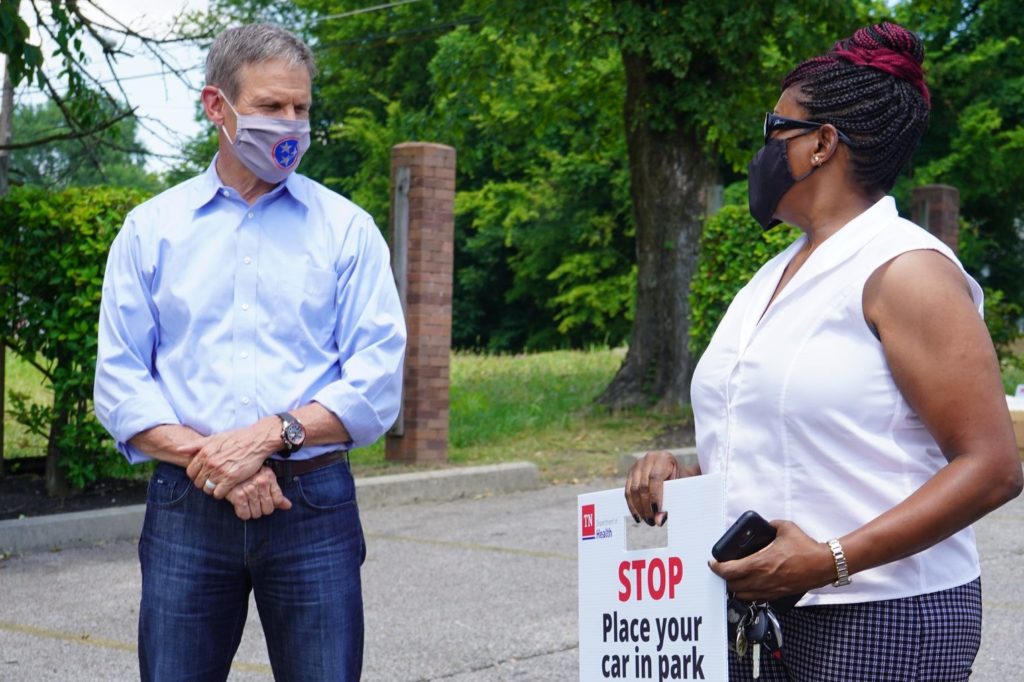 Gov. Bill Lee mask