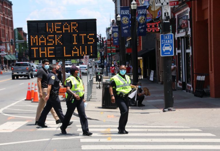 Metro Police To Broaden Enforcement Of Mask Mandate Beyond Downtown