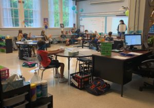 A classroom in Rutherford County