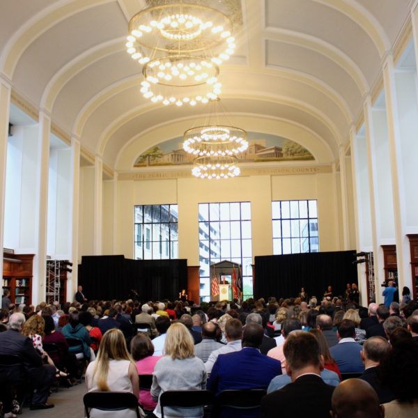 Nashville downtown library reading room