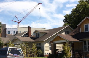 Nashville construction crane