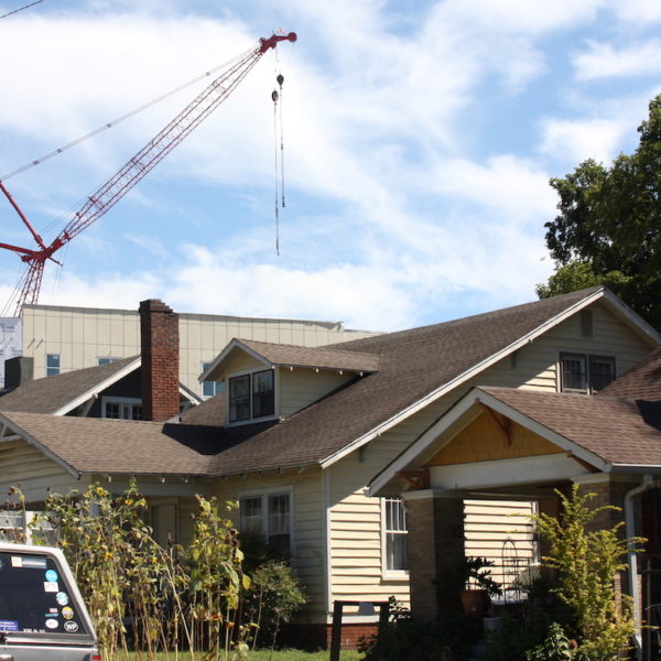 Nashville construction crane