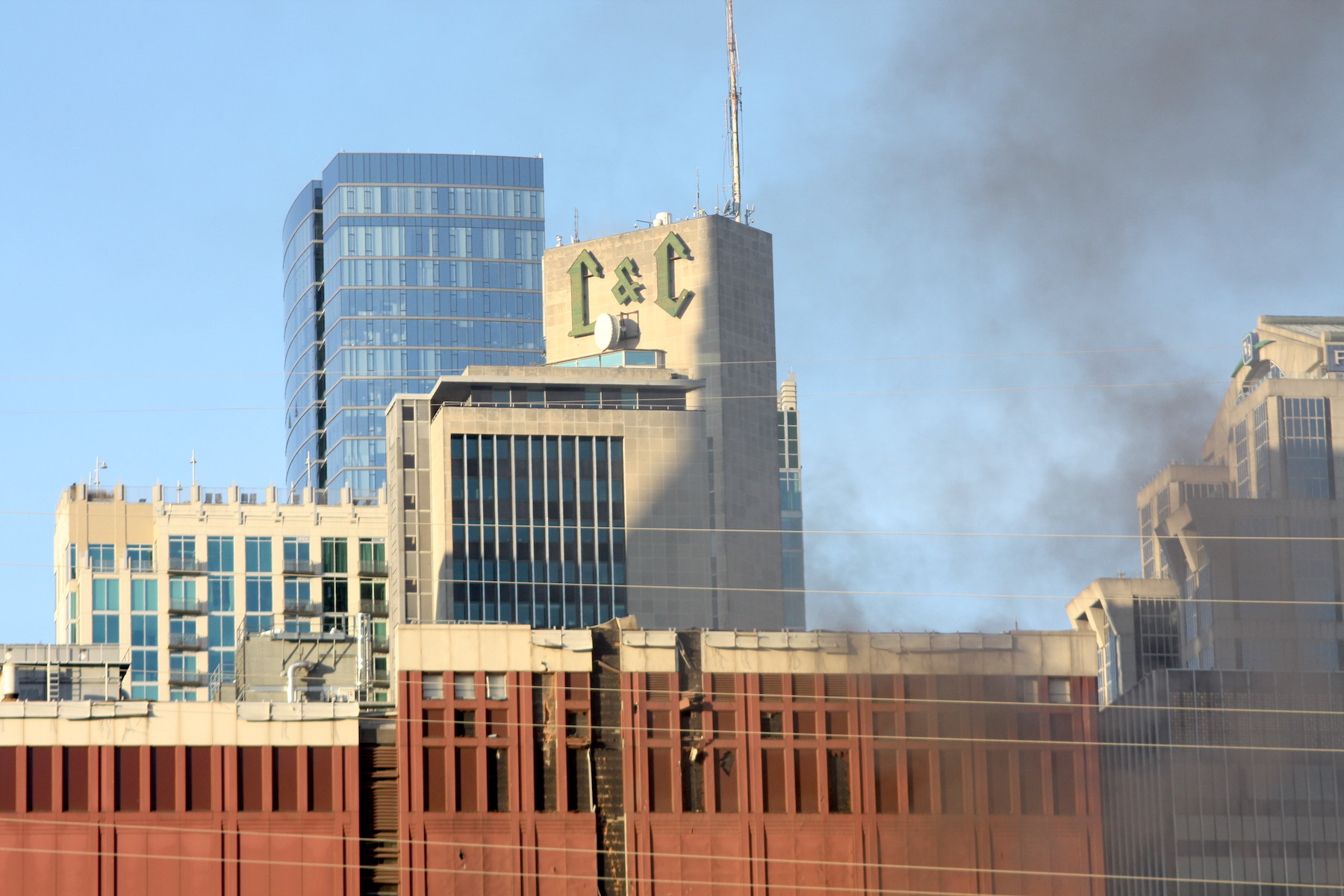 downtown Nashville explosion