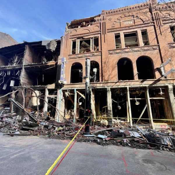 Nashville Christmas bombing damage