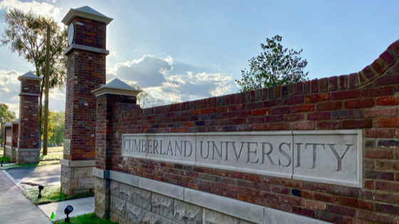A gate at Cumberland University