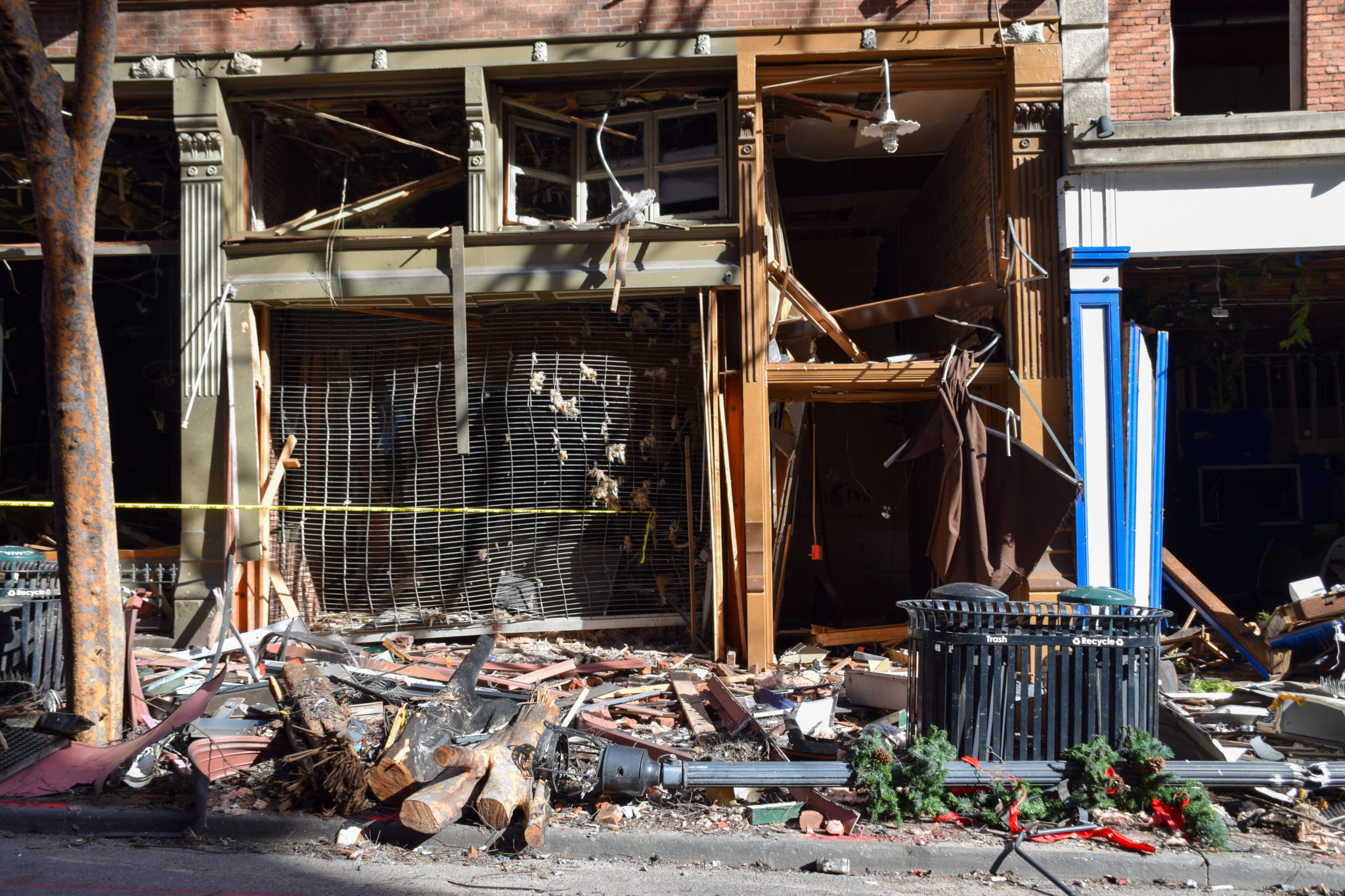 Photos: Downtown Nashville Two Weeks After The Devastating Christmas ...