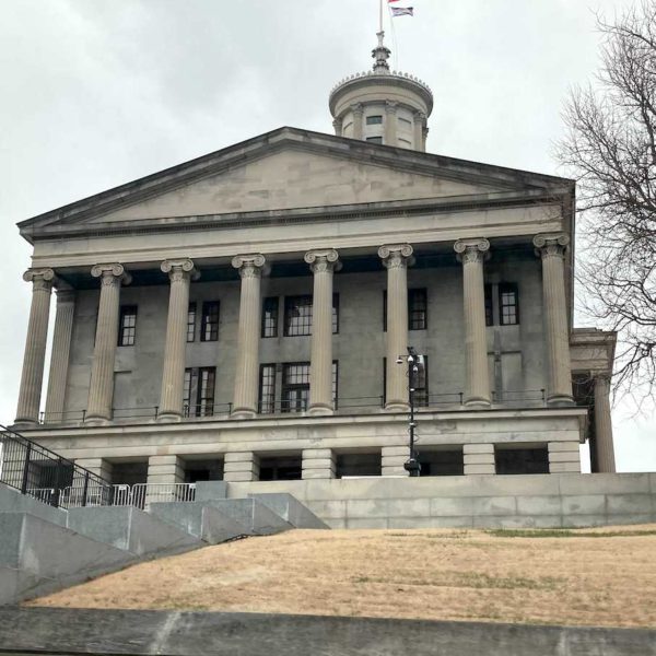 A picture of the Tennessee State Capitol