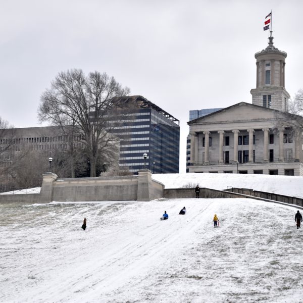 snow Tennessee State Capitol