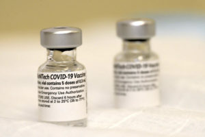 COVID vaccine vial