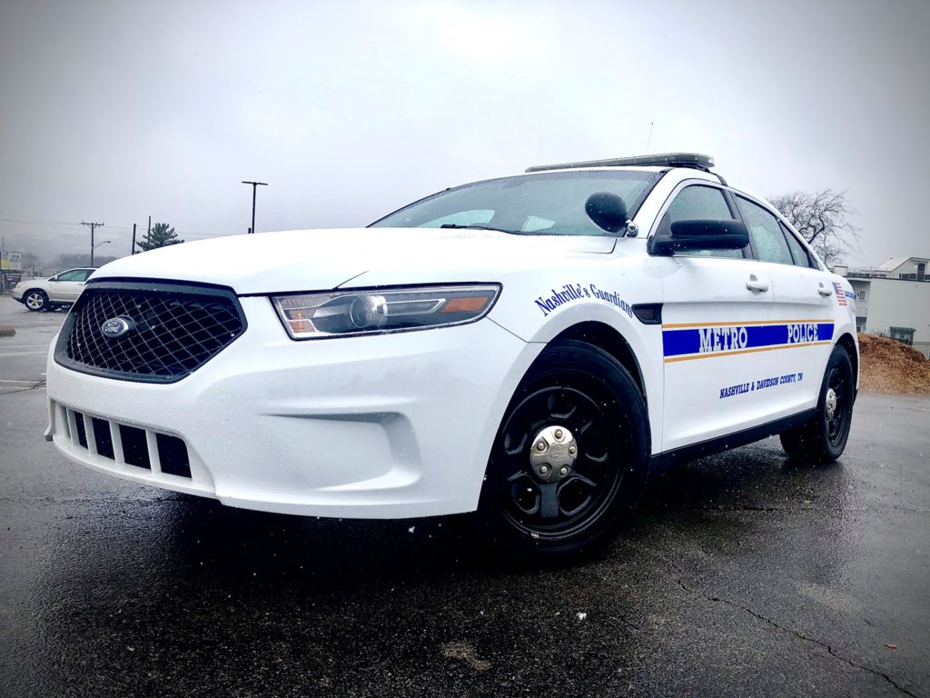 A Metro Nashville police car