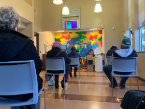 Waiting room at Neighborhood Health