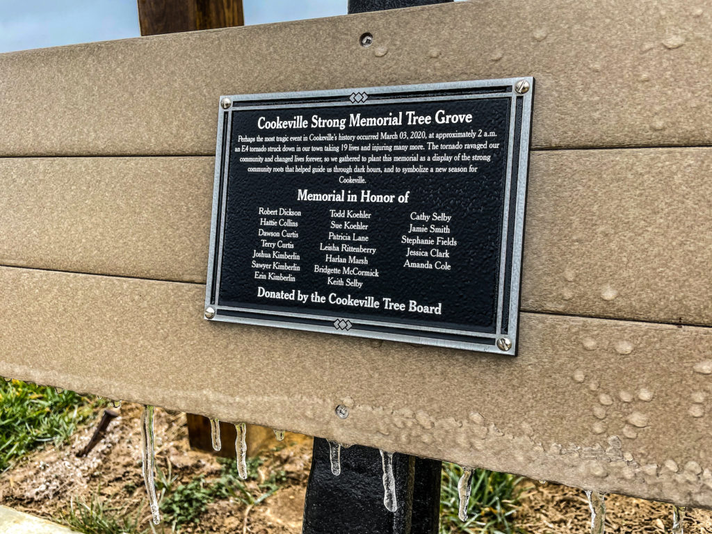 tornado memorial grove