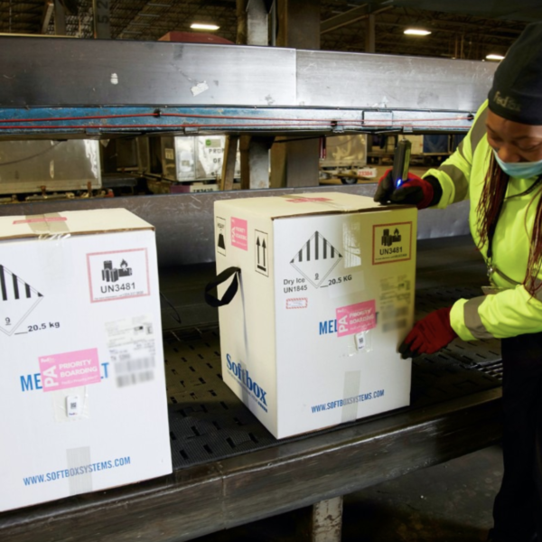 FedEx handling COVID vaccine