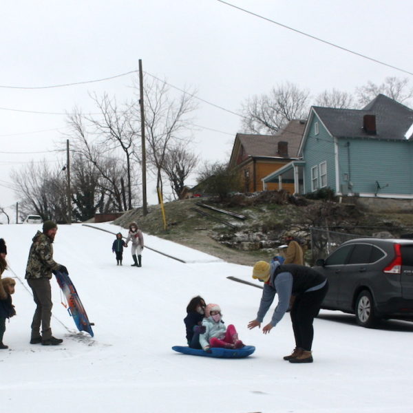 snow sled Nashville