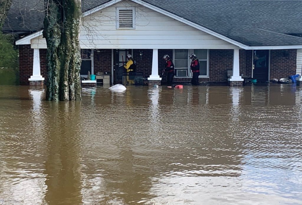 Rutherford County water rescue