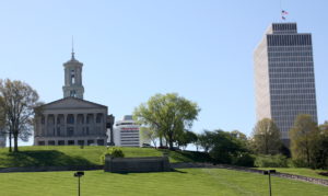 Nashville skyline capitol