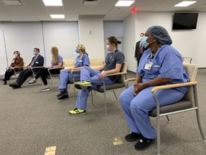 Vanderbilt COVID unit employees await vaccinations