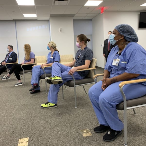 Vanderbilt COVID unit employees await vaccinations