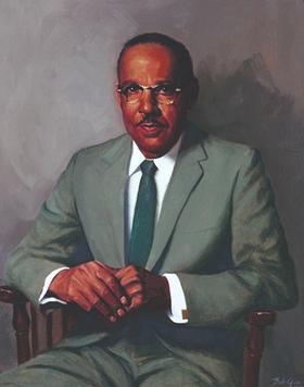 Vivien Thomas portrait by Bob Gee