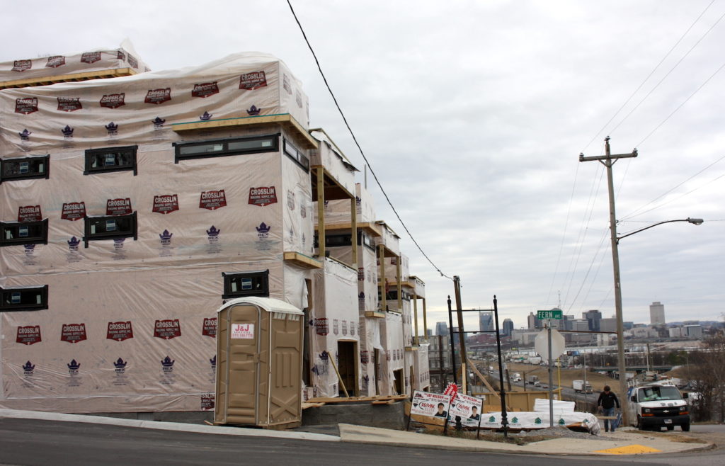 construction growth housing Nashville