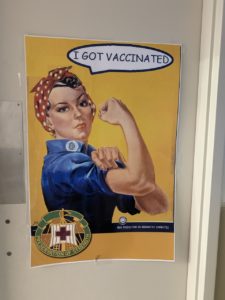 Rosie the Riveter on vaccines