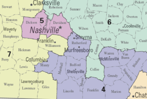 Tennessee Congressional map
